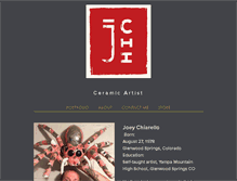 Tablet Screenshot of joeychiarello.com